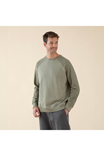 Chakra Naphte Erkek Sweatshirt Yeşil