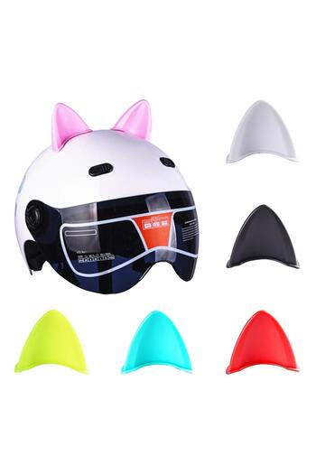 OEM Kask boynuzu ve kedi kulağı ikili set