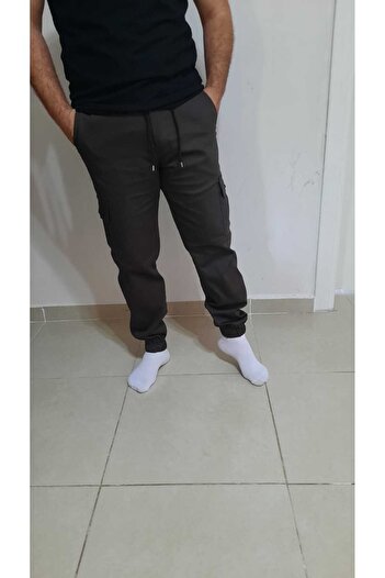Tekstilfuarı Erkek Beli Ve Paçası Lastikli Kargo Pantolon