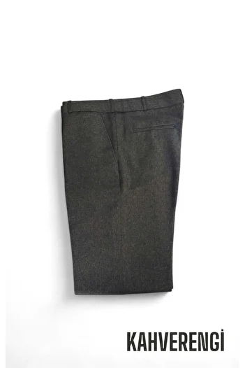 Ünal Giyim Classic Cut Knee-Lined Men's Fabric Pants