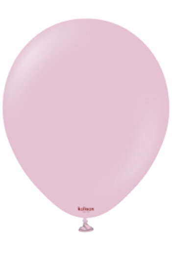 Kalisan Kali̇san Retro Powder Pink Latex Balloon 12 Inches