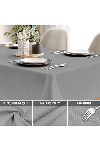 Evim Canvas Lead Liquid Proof Stain Resistant Table Cloth