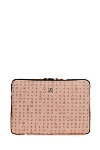 Bilik Deri Monogram Pink Laptop și servietă unisex LAPTOP-MN 15,6"
