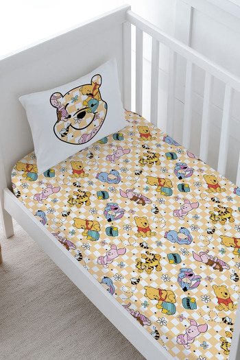 Tuğba Kuğu Baby Size Fitted Sheet Set - Cartoon Series - Cute Bear Pattern