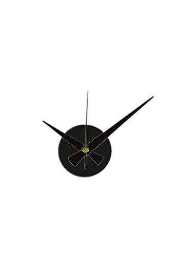 KEMSON Black Mirror Plexiglass Clock Silent Flow and Replacement Mechanism