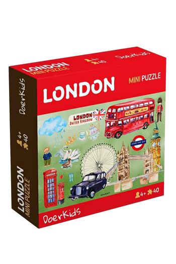 DoerKids London Mini Puzzle | 40 Pieces | 4 Years Old