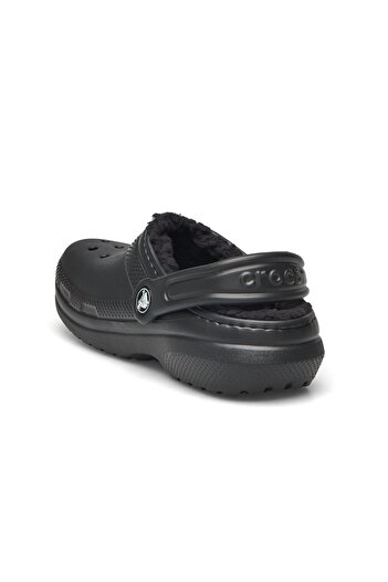 Crocs Classic Lined Clog K Kız Çocuk Siyah Terlik Kız Çocuk TERLİK CR2674