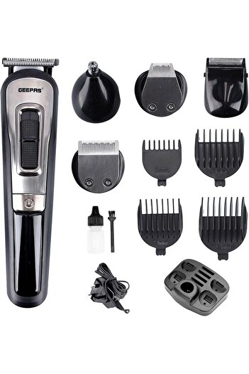 Geepas GTR8300,Geepas rechargeble Trimmer, BLACK,