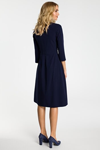 Made of Emotion This fit and flare knee-length dress
