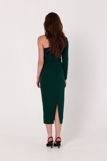 Makover One-shoulder pencil dress