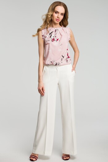 Made of Emotion Trousers with wide legs