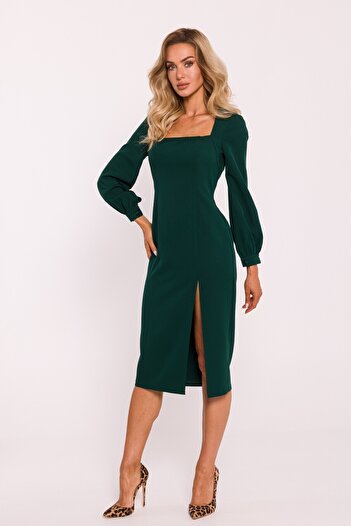 Made of Emotion Dress with a high leg slit