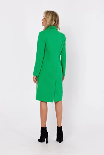 Made of Emotion Classic coat fastened with buttons
