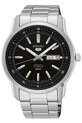Seiko Men's Automatic Wristwatch 5 Snkp11k - Battery Free