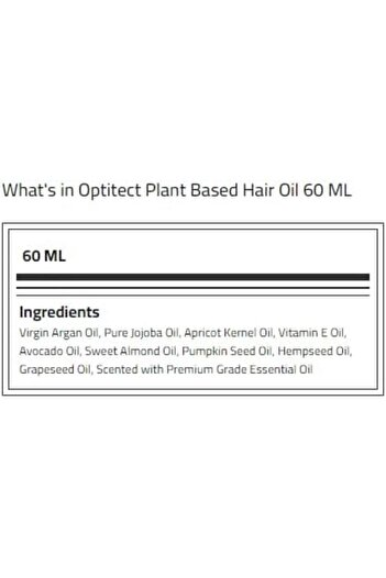 OptiTect Plant Based Hair Oil, 60 ML