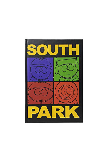 Space License دفتر ملاحظات مخطط بغطاء صلب من South Park Eric Kenney Kyle Stan