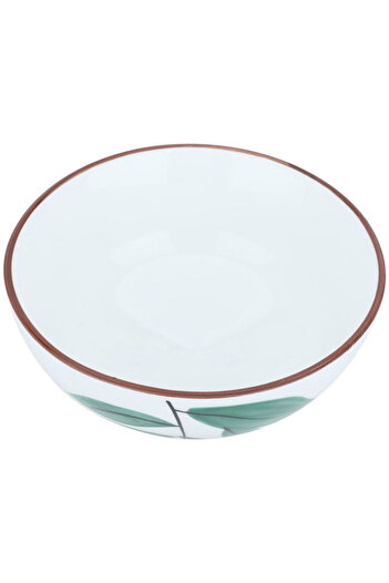 Alsaif Gallery Al Saif Gallery Porcelain Bowl, 4.25 inches, round - white