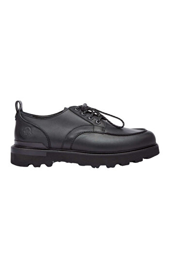 Moncler Erkek Peka Derby Ayakkabı Siyah 36320929028