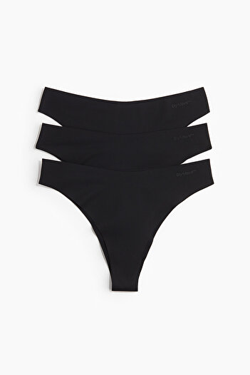 H&M 3'lü Brazilian Spor Külotu DryMove™