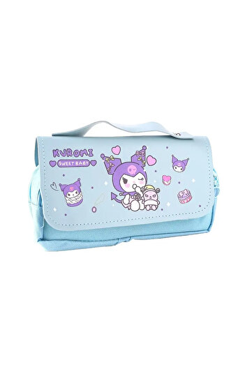 bundle island Μολυβοθήκη με φιγούρα μπλε Kuromi - Δύο θήκες