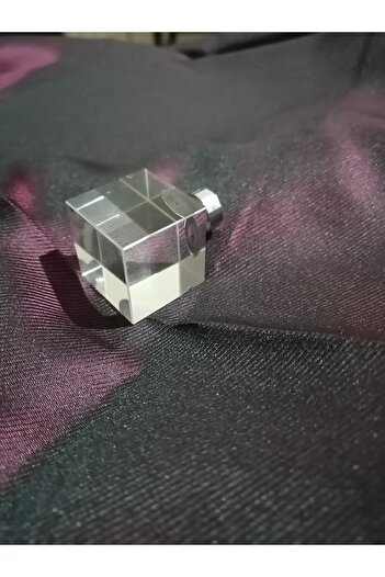 inga desing 20mm Cube(1Pcs) Crystal Chrome Button Furniture Handle