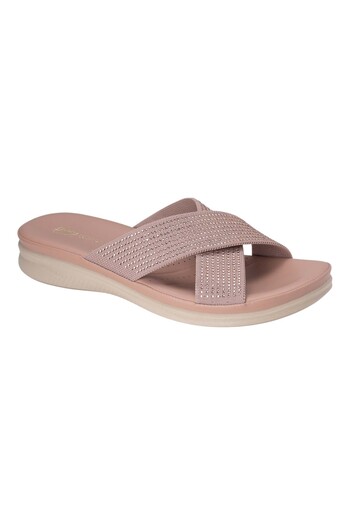BATA Comfit Casual Flat Slip On Sandals