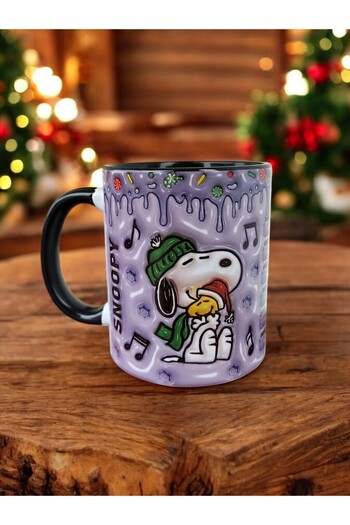 mug shop Snoopy Gift Design Mug - Home Office Tea Coffee Mug - Retro Gift Mug