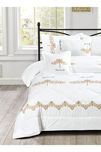 Generic Comforter Set 4 Piece Single Size Elegant Bedspread Lightweight Comforter Suitable for All Seasons