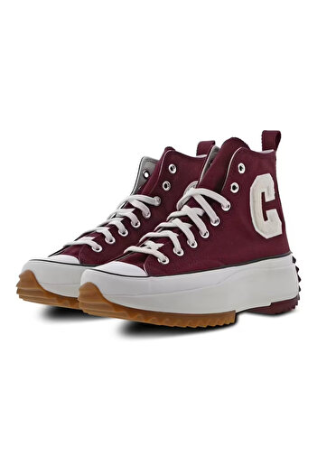 Converse A05971C Run Star Hike Platform Hi Erkek Bordo Boğazlı Sneaker Günlük Spor Ayakkabı