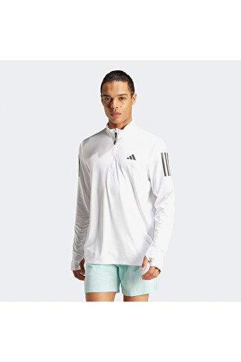 adidas Мъжка бяла тениска за бягане Own The Run