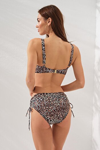 Pierre Cardin Σετ μπικίνι με λουράκια Rhode Leopard 231237-D