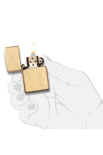 Zippo Çakmak Reg Brass Venetian 352b-000035
