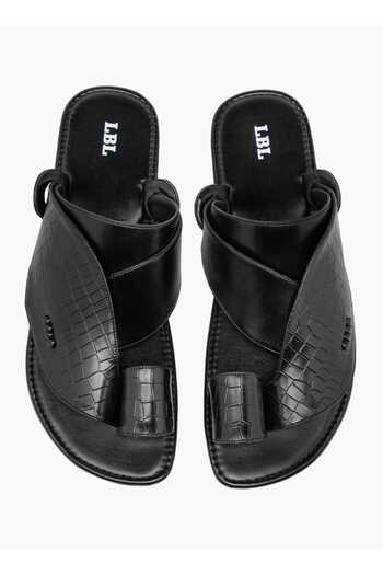 LBL by Shoexpress Textured Slip-On Arabic Sandals