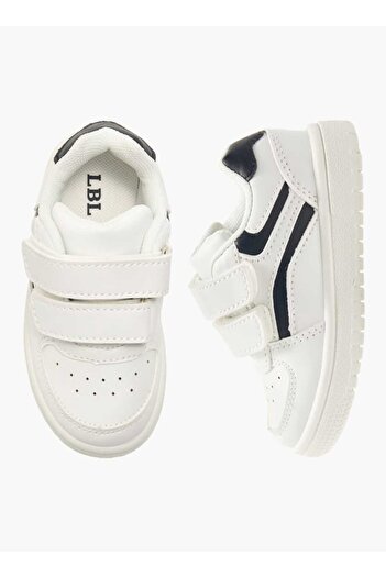 LBL by Shoexpress Panelled Sneakers with Hook and Loop Closure