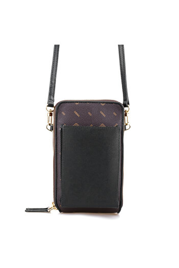 Desa Adale Black Women's Monogram Phone Bag