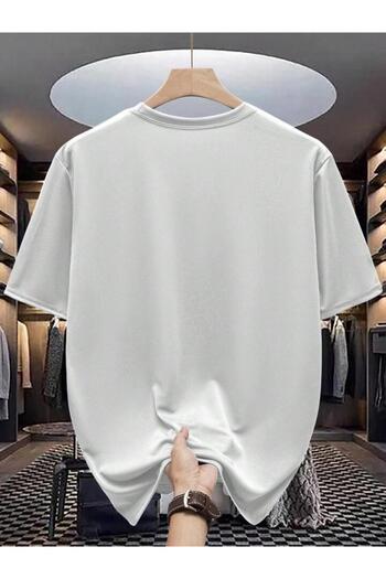 DEEPSENCE Unisex Oversize NASA BEARER λευκό T-Shirt