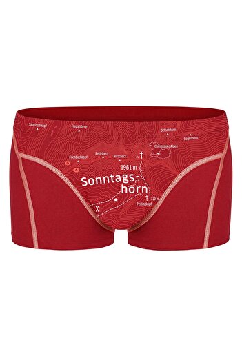 EIN SCHÖNER FLECK ERDE Herren Boxershorts - Shorts, Print, Bio-Baumwolle