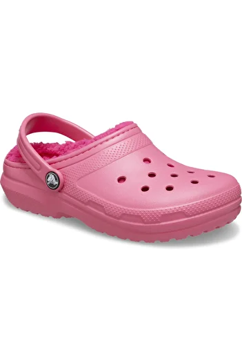 Crocs Classic Lined Clog K Girl's Pink Slippers Girl's Slippers 207010