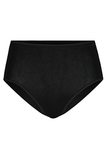 Calida Damen Slip - Natural Comfort, High Waist, Natürlicher Glanz, Single Jersey