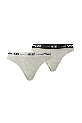Puma Damen String - Iconic, Soft Cotton Modal Stretch, 4er Pack