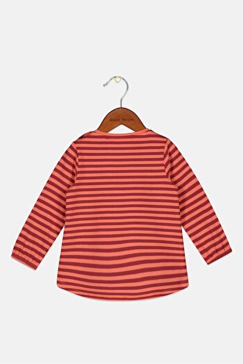 s.Oliver Toddlers Boy Stripe T-Shirt, Coral