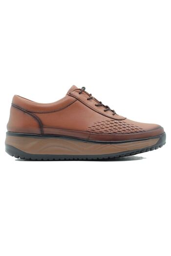 Barmea Genuine Leather Men's Casual Walking Shoes - 1930 Tan