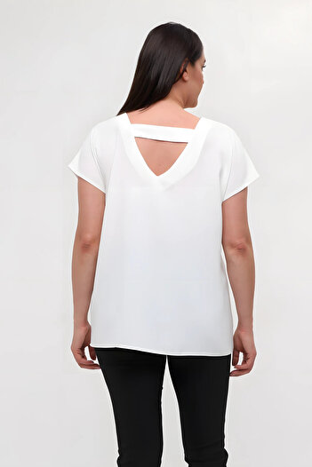 Hanezza Jessica Fabric Plus Size Blouse| Ideal for Business Office and Daily Use