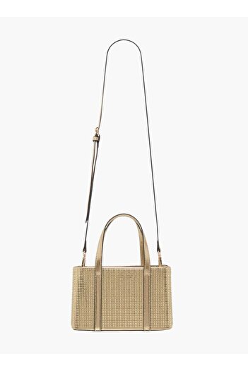Celeste Embellished Tote Bag with Detachable Strap - W 7 x H 13 x D 20.5 cm