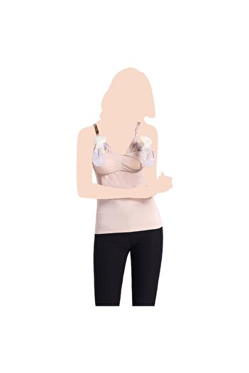 Blooming Blossom - Nursing Top - Nude_XXL