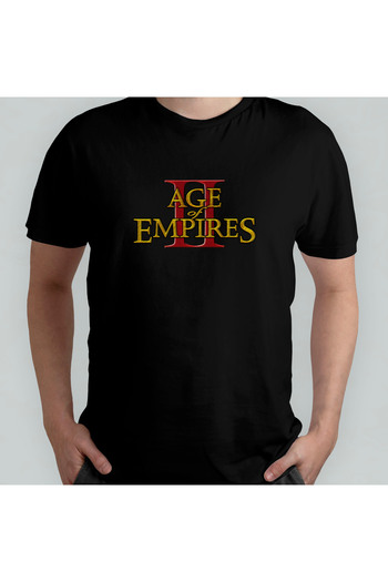 Pixxa Age of Empires Crew Neck 100% βαμβακερό T-shirt - Μοντέλο 2