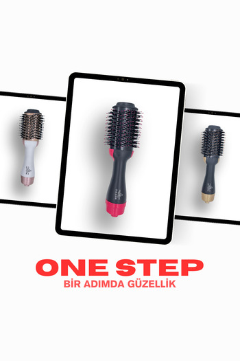 ONE STEP Hair Styling and Hair Straightener Blow Dry Comb