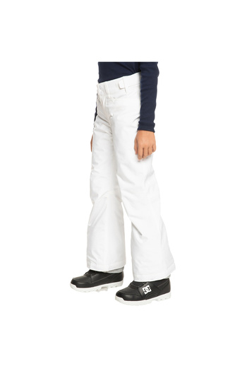 Roxy Backyard Pt Girl's White Snowboard Pants Girl's Snowboard Pants Ergtp03050