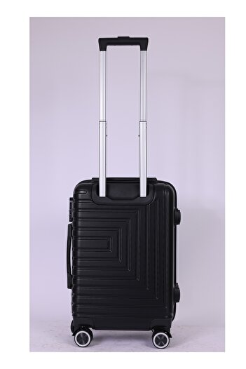 Mnuk Pilgrimage Carry-on Travel Luggage | Hardside Trolley Bag | 20 Black