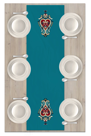 Bertille Home Ramadan Series 140x40 Cm Digital Printed Runner (Ramadan)